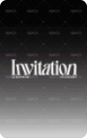 INVITATION 隨機卡  背面