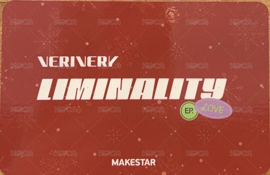 Liminality-EP.LOVE ms 幸運卡 聖誕帽 背面