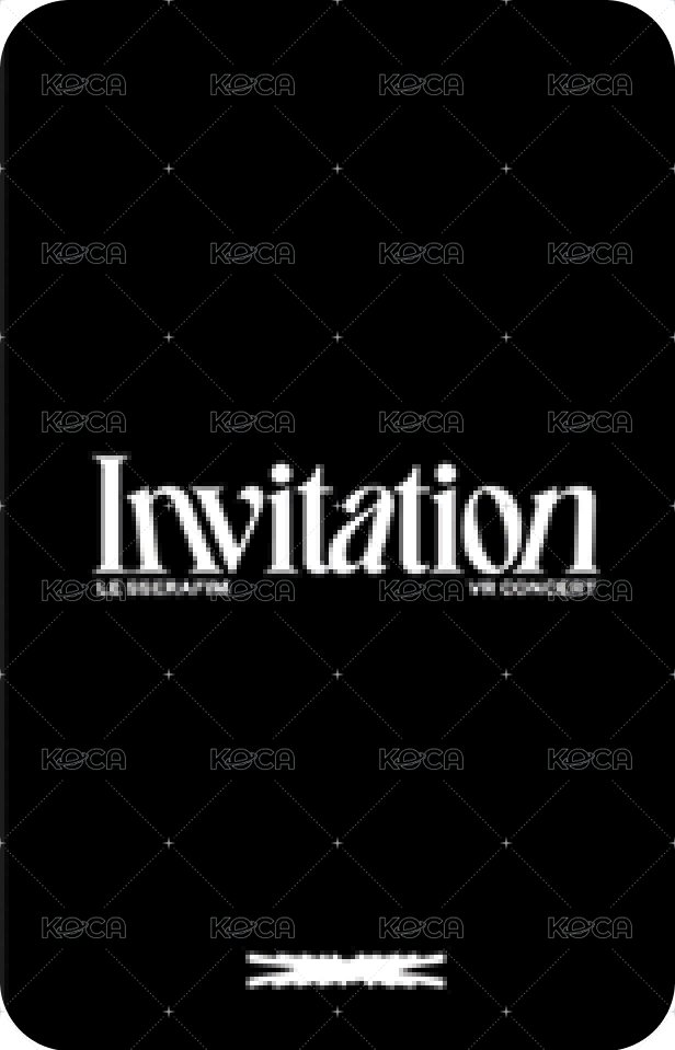 INVITATION 周邊卡 幻燈片卡 背面