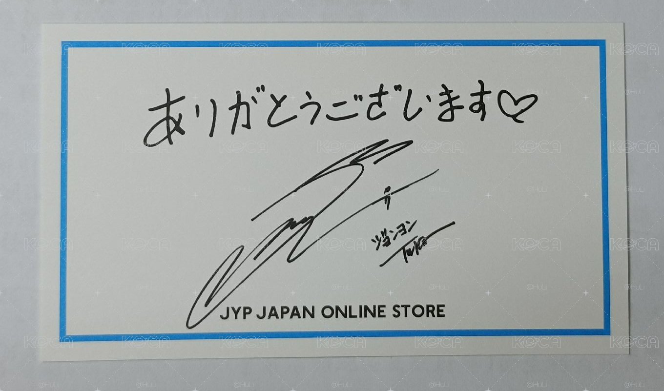 Jype家族日周感謝卡