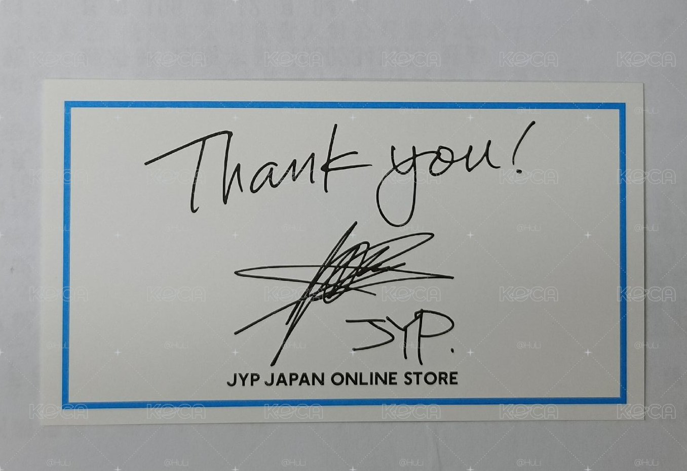 Jype家族日周感謝卡