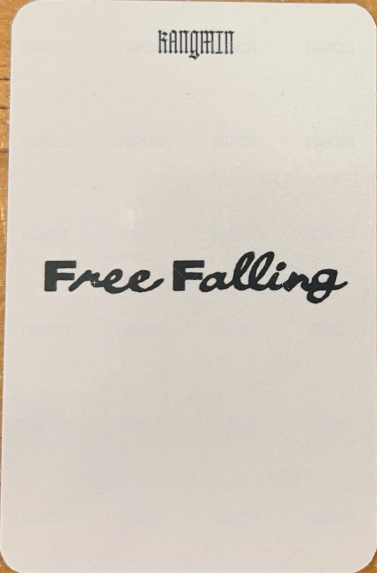 Free Falling yes24 特典卡  背面