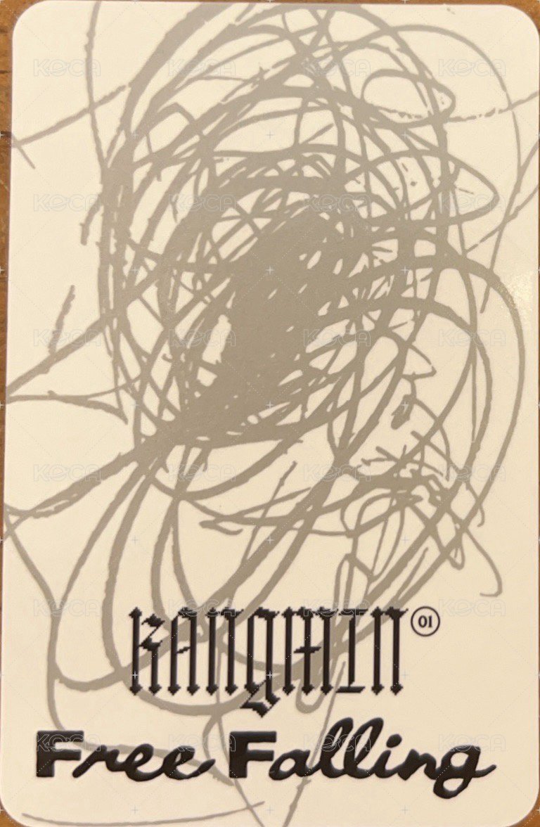 Free Falling RandomCard 專輯卡  背面