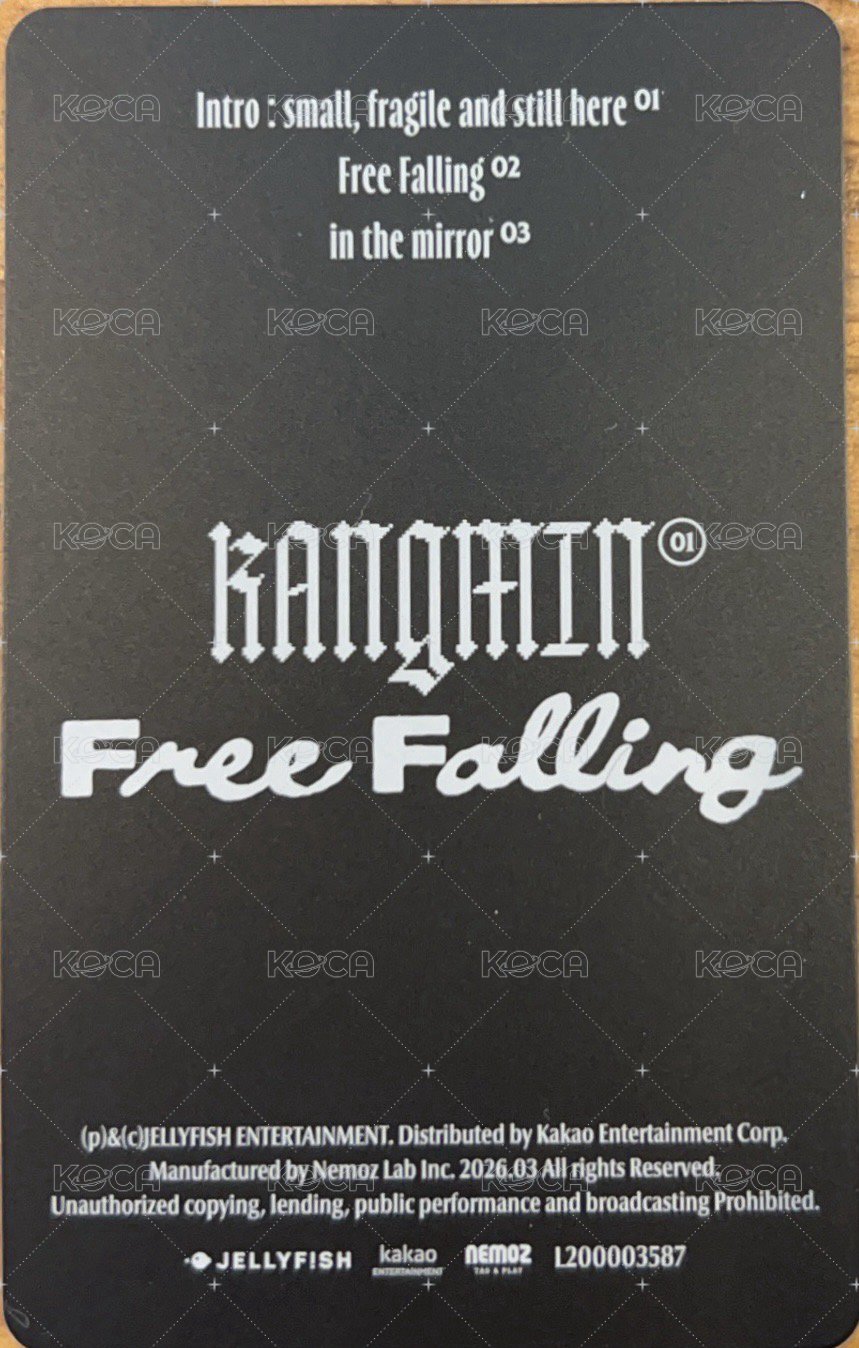 Free Falling RandomCard 專輯卡 NFC卡 背面