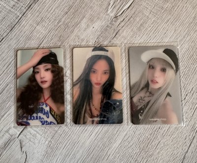 i-dle I SWAY WVS特典 卡片鏡子 妮 娟 琦