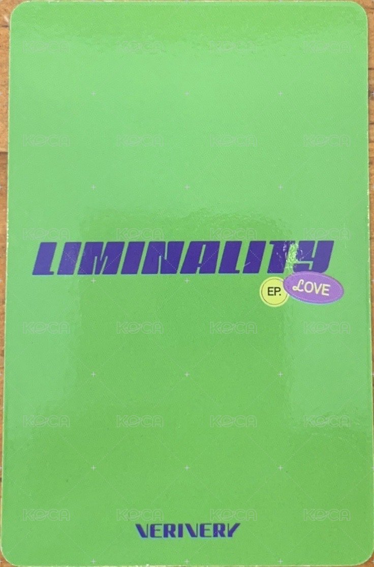 Liminality-EP.LOVE 專輯卡  背面