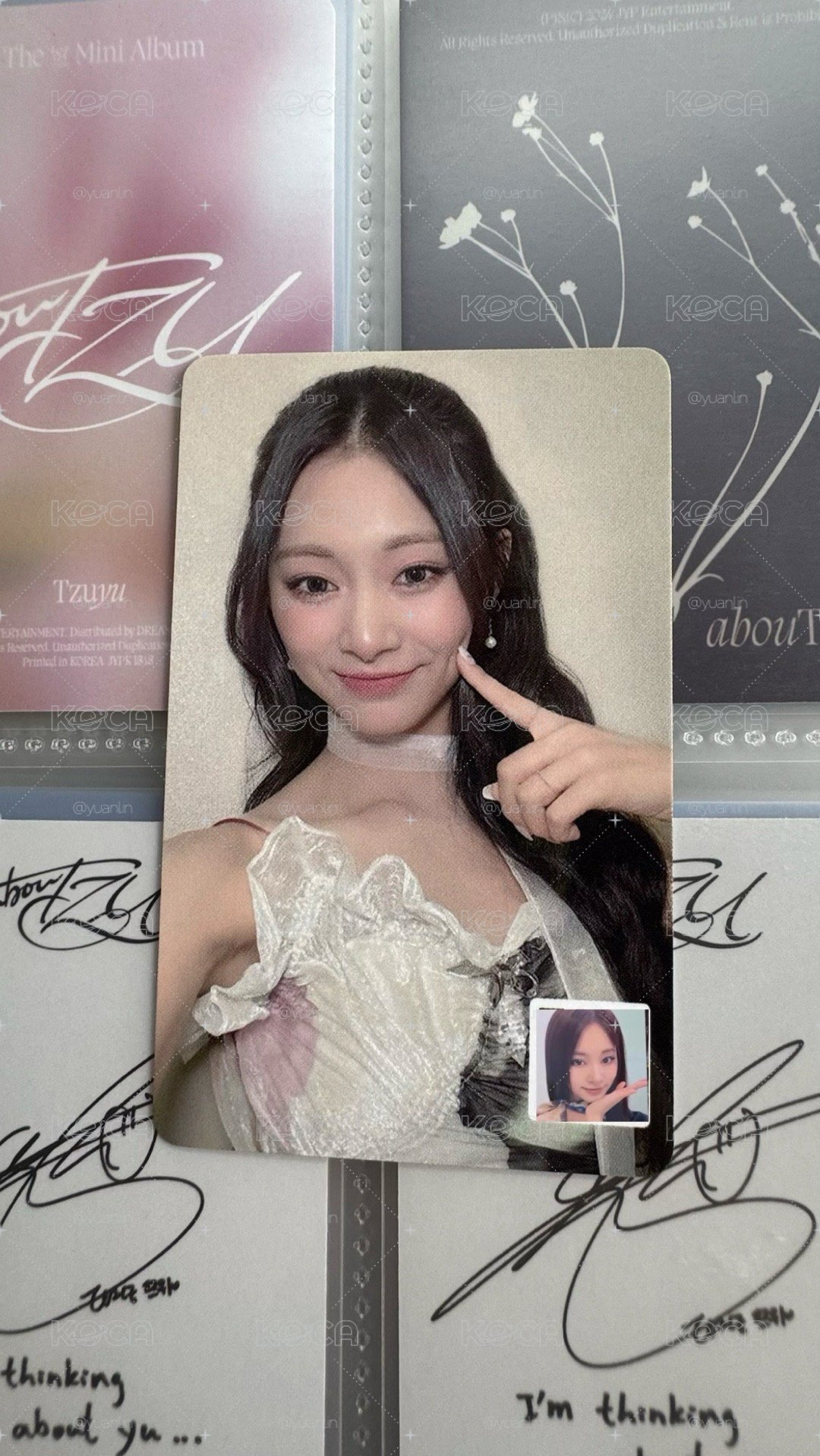 子瑜稀有JYP qr卡