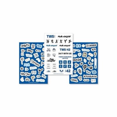 TWS FM 扇子吊飾2個一組 入場明信片 現貨