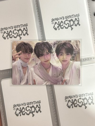 ZEROBASEONE BLUE PARADISE HIDE Ver. 專輯卡 三人卡