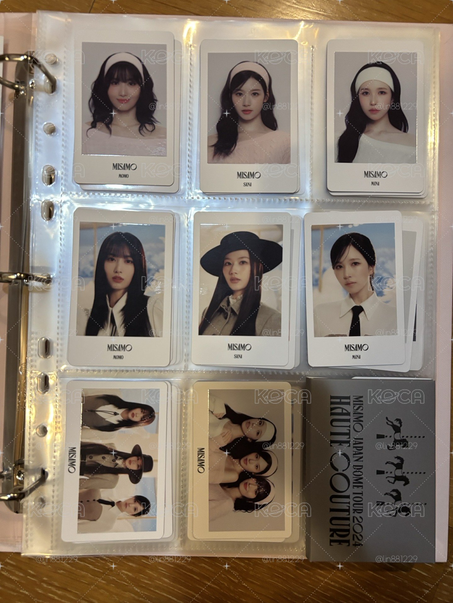 TWICE周邊卡