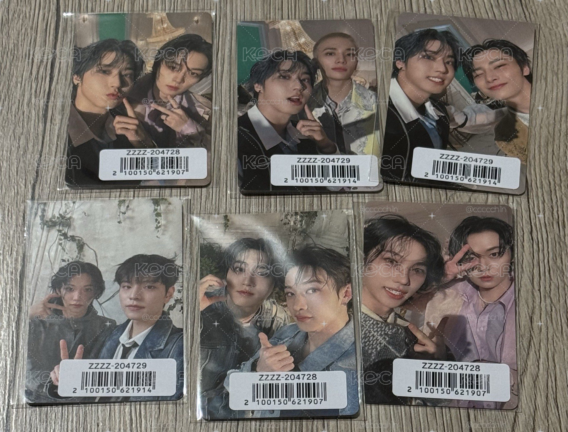 SKZ Hollow JYP JAPAN Fanclub 特典卡