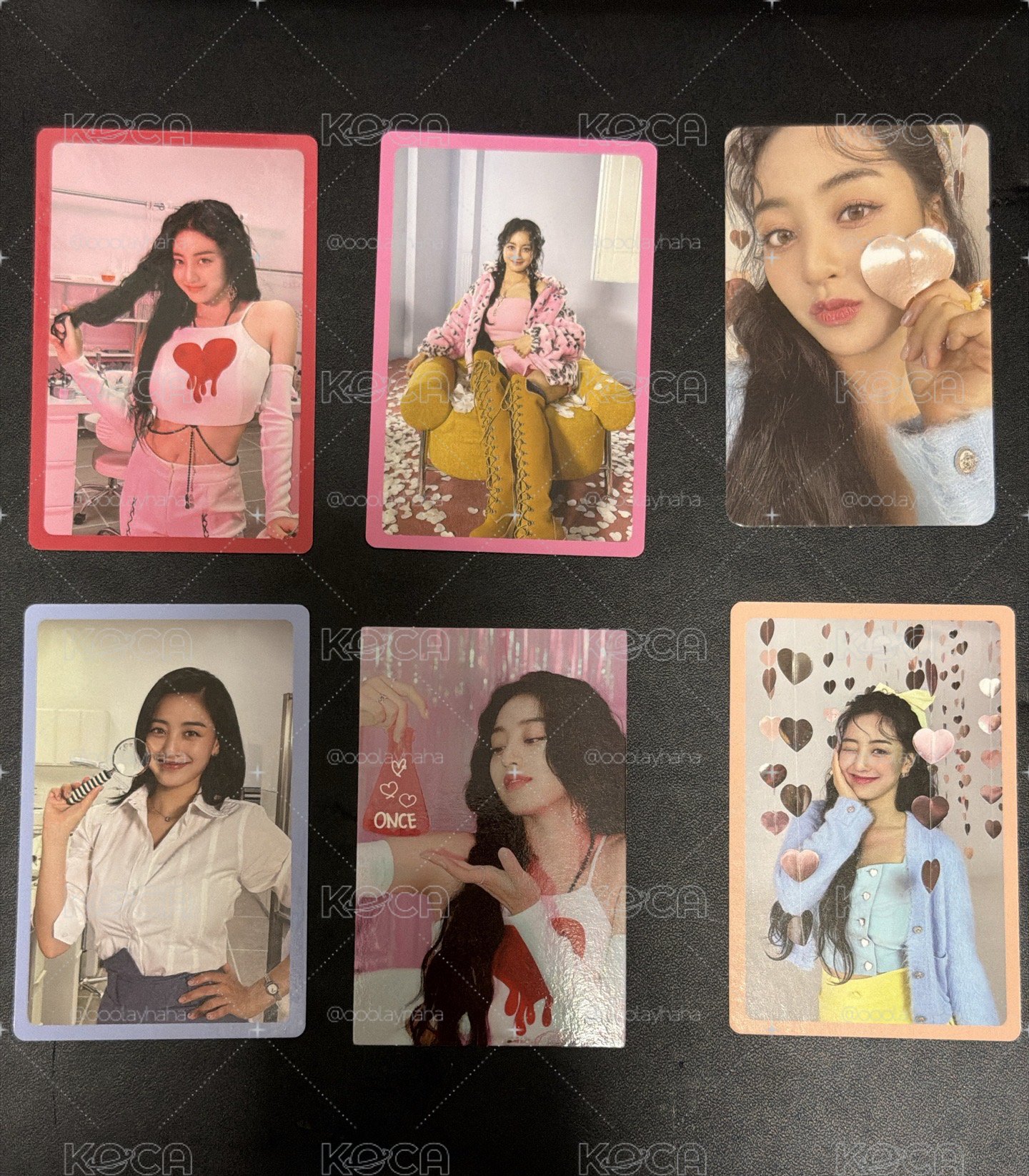TWICE 志效小卡