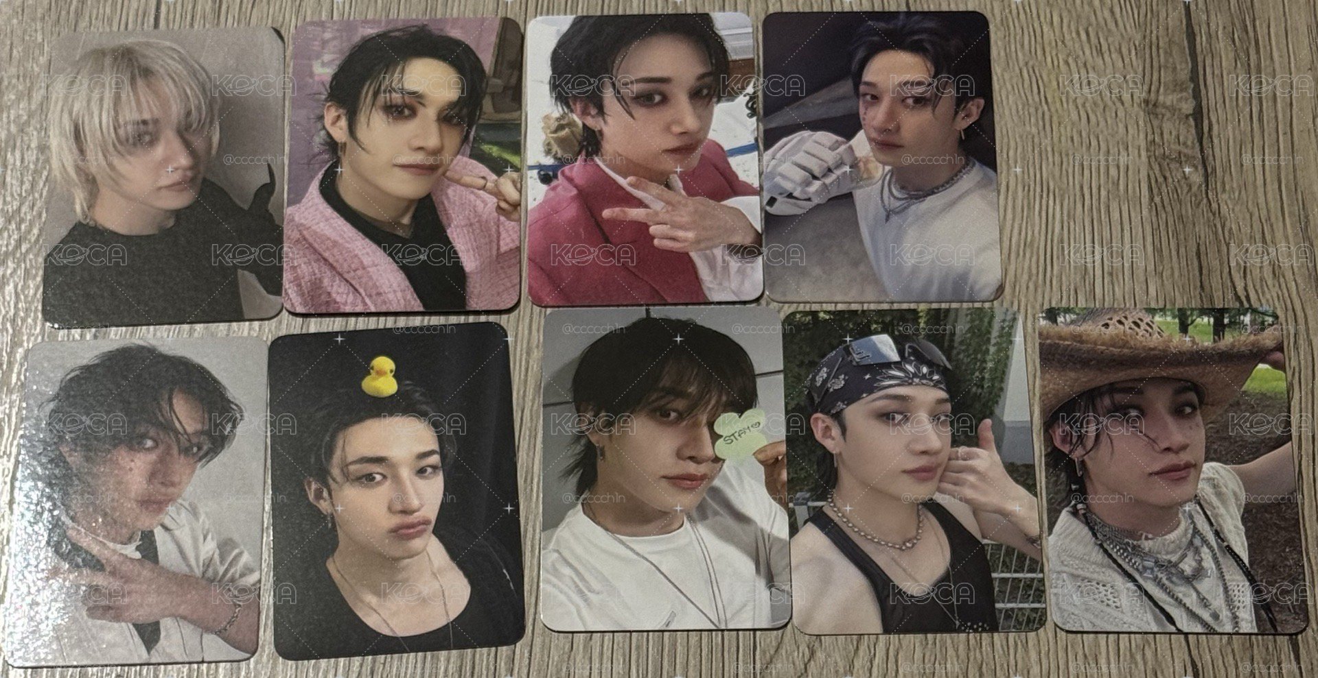 SKZ 方燦 特典卡 專輯卡 快閃店 幸運卡