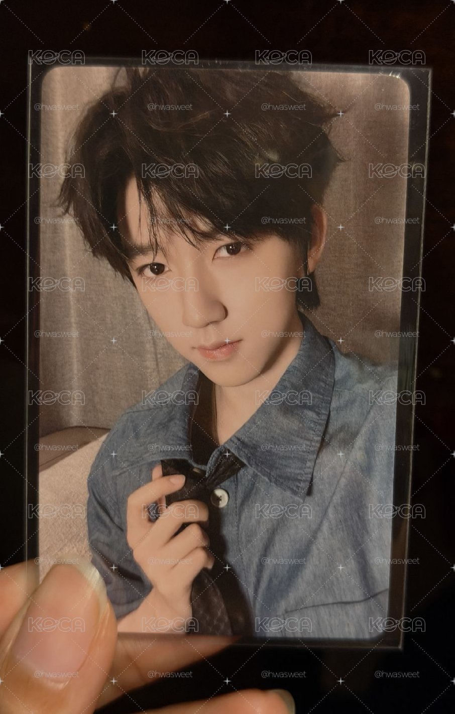 賀峻霖 26年台曆企劃領帶卡