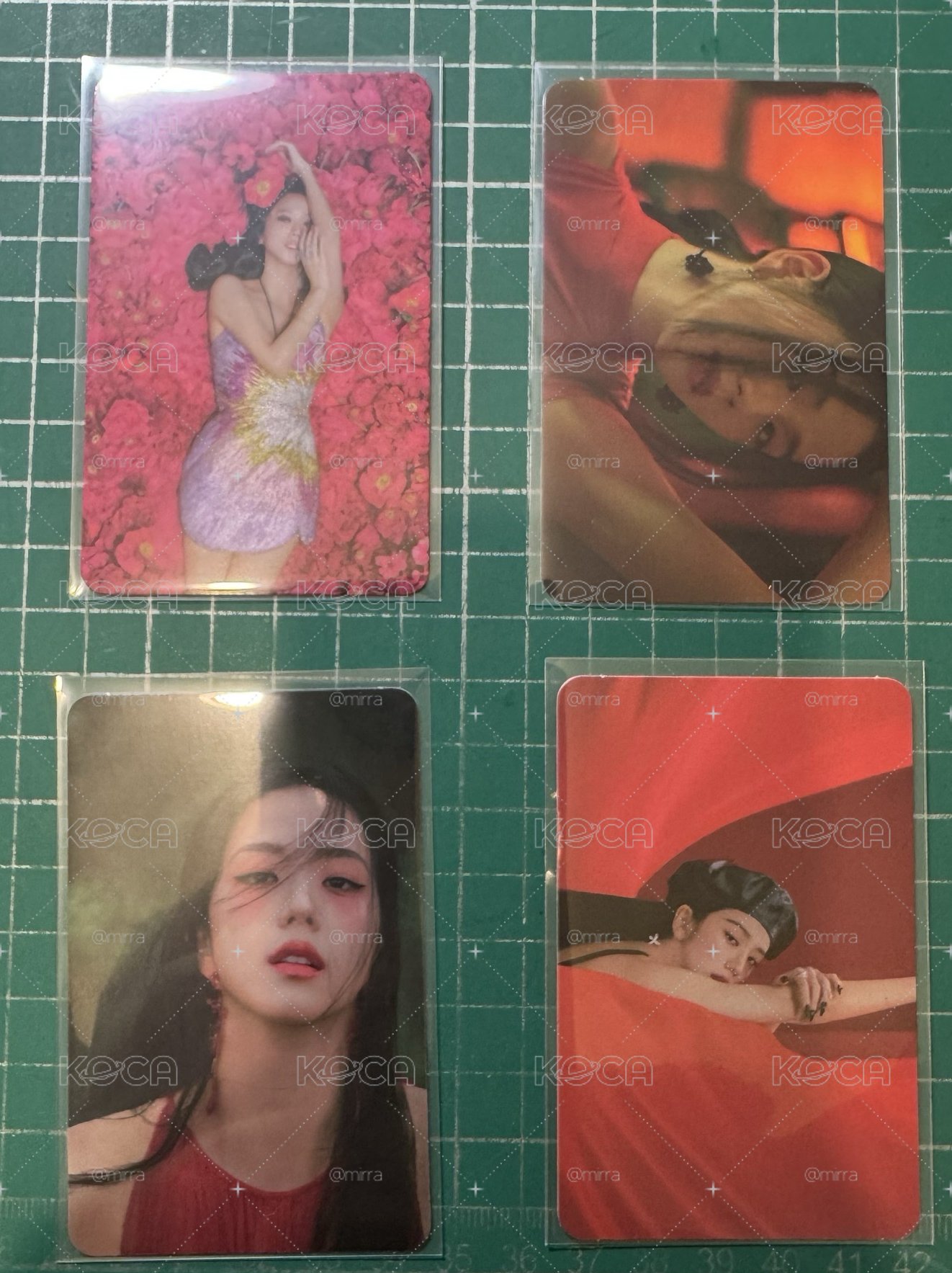 Jisoo K4特典四張