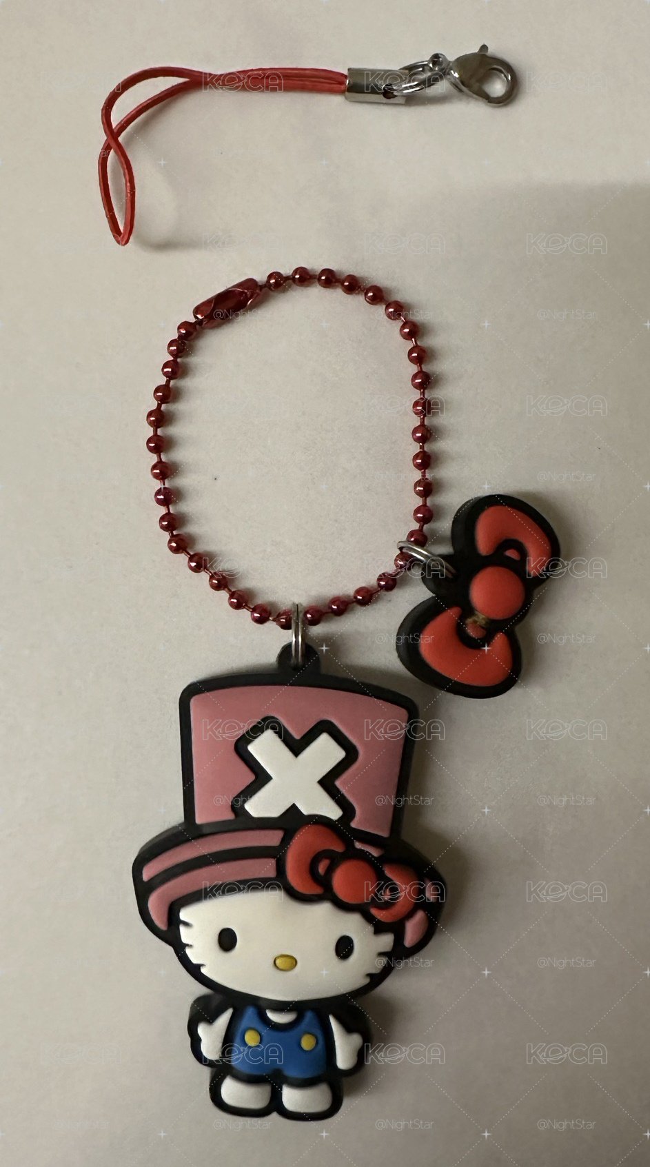 航海王_Hello Kitty 聯名吊飾