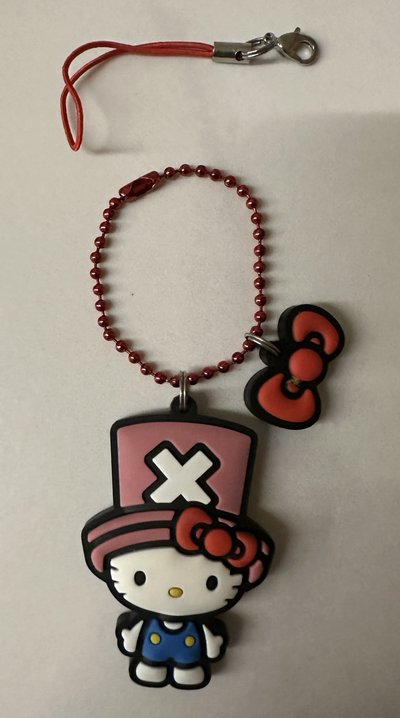 航海王_Hello Kitty 聯名吊飾