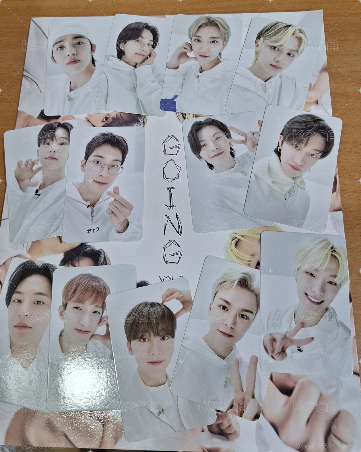 going雜誌+白版小卡