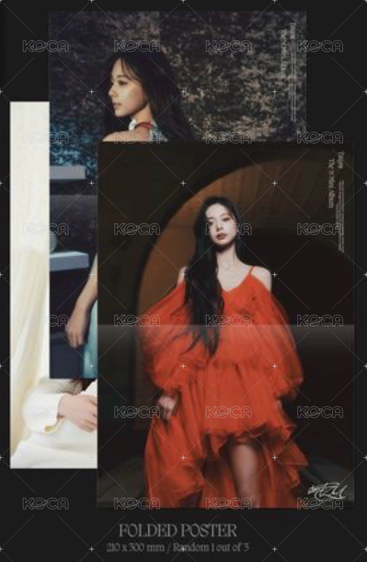 solo迷一 海報 folded 背面