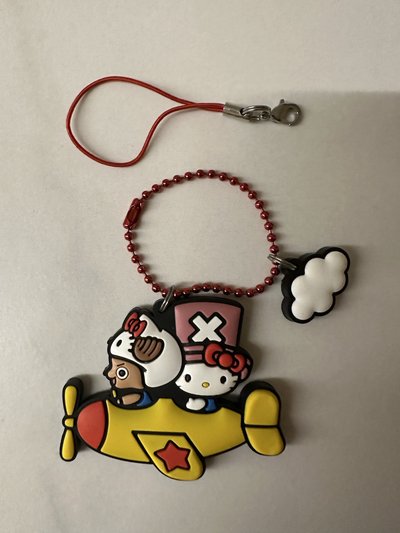 航海王_Hello Kitty聯名款吊飾
