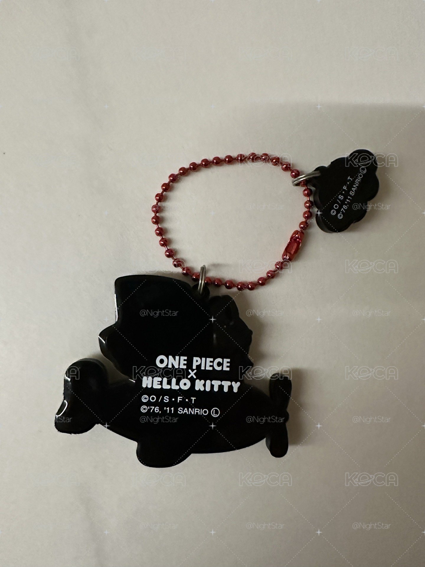 航海王_Hello Kitty聯名款吊飾