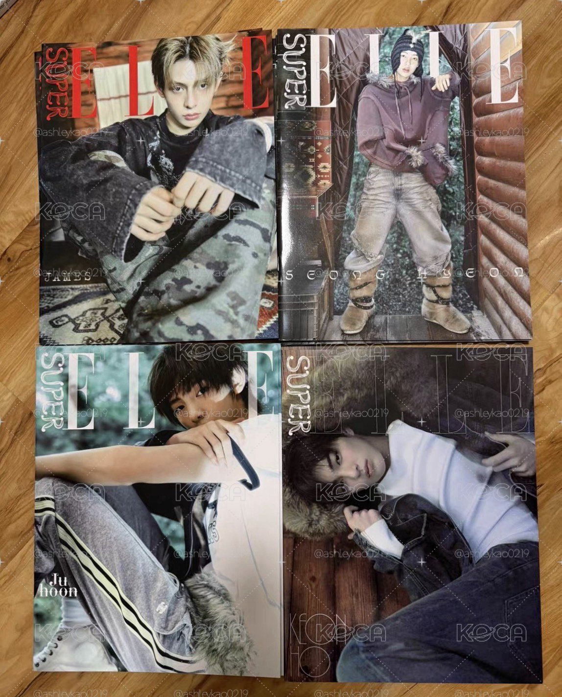 Elle 雜誌 僅Cortis 封面副刊