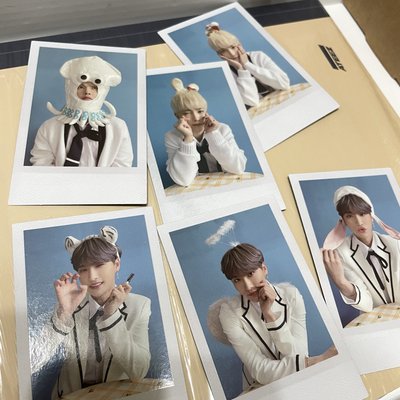 Ateez 二期會員禮 內容物完整 含有整組拍立得、整組證件照