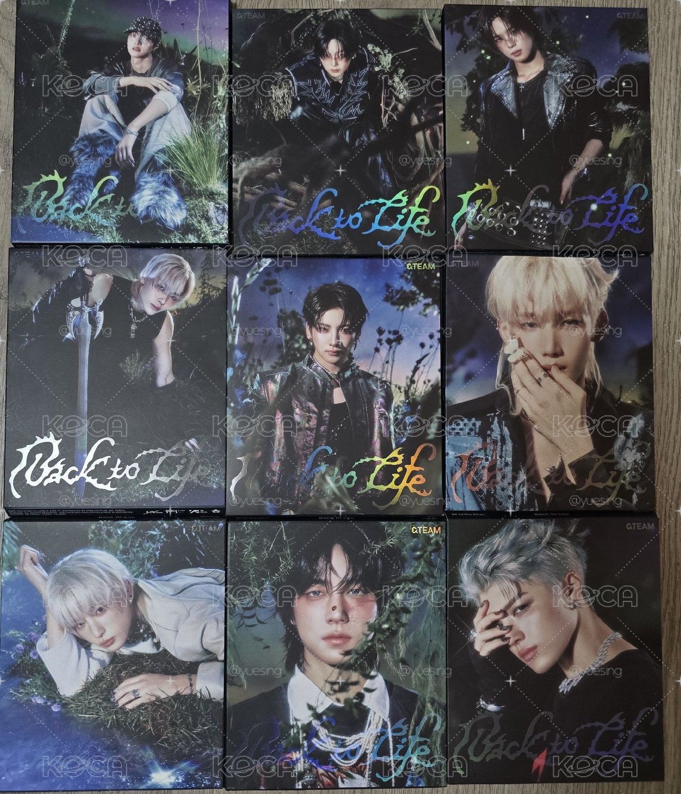 ＆TEAM-BTL-BACK TO LIFE(空專-單封)