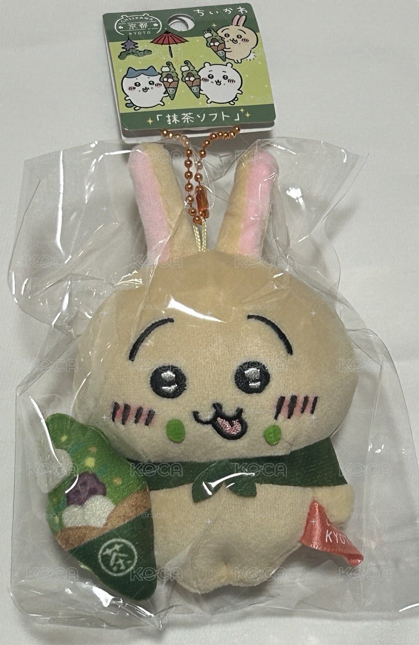 烏薩奇 兔兔 抹茶冰淇淋 京都限定