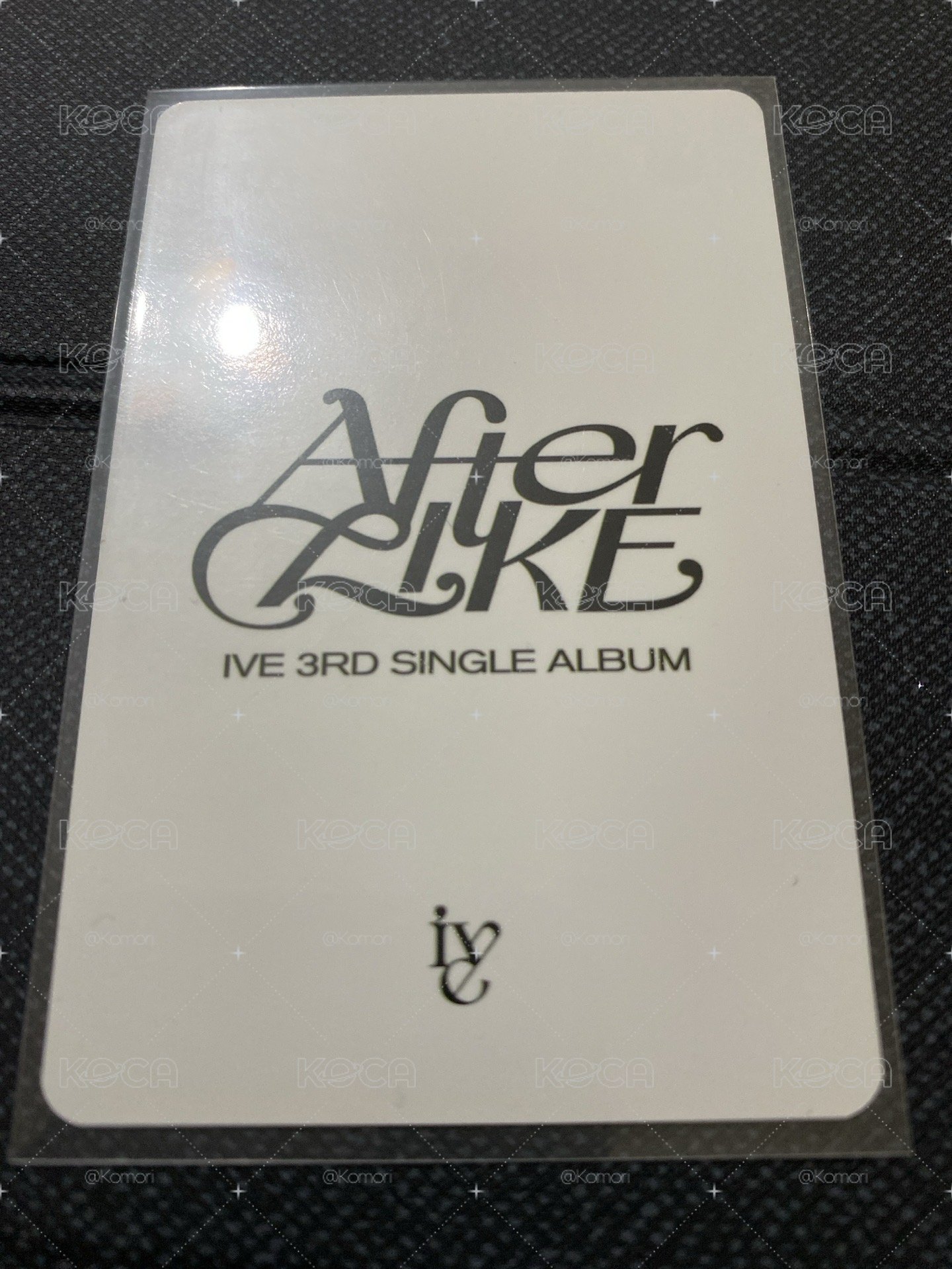 After LIKE k4 簽售卡 