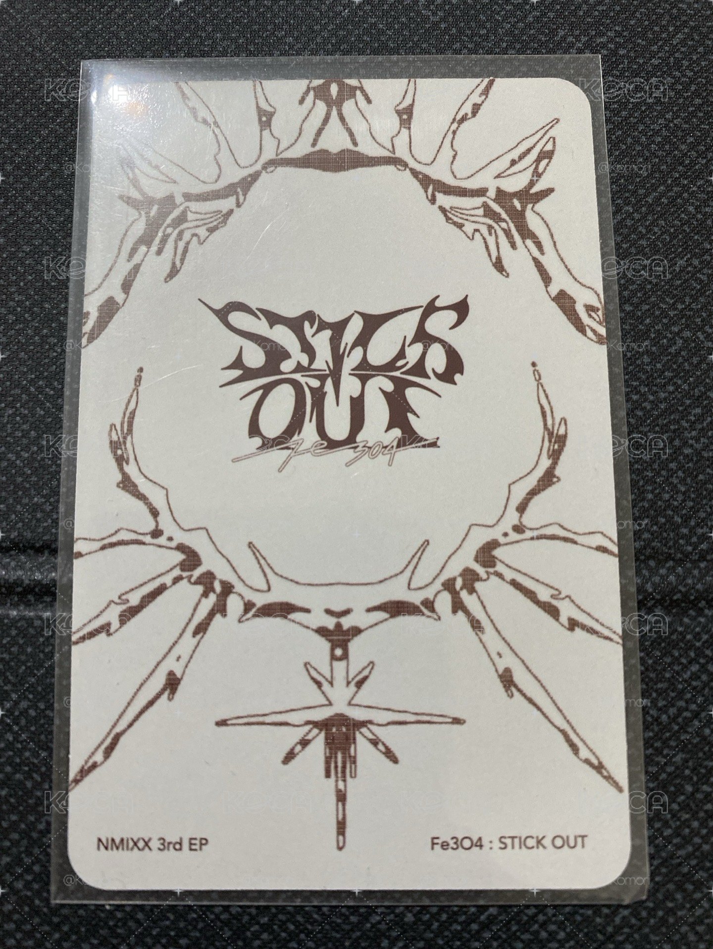 STICK OUT 專輯卡 限量版雙人卡