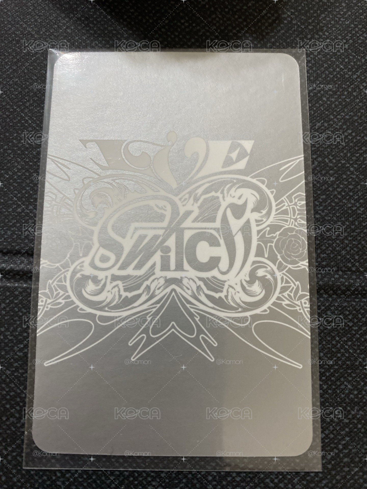 IVE SWITCH 星船 單封 特典卡 