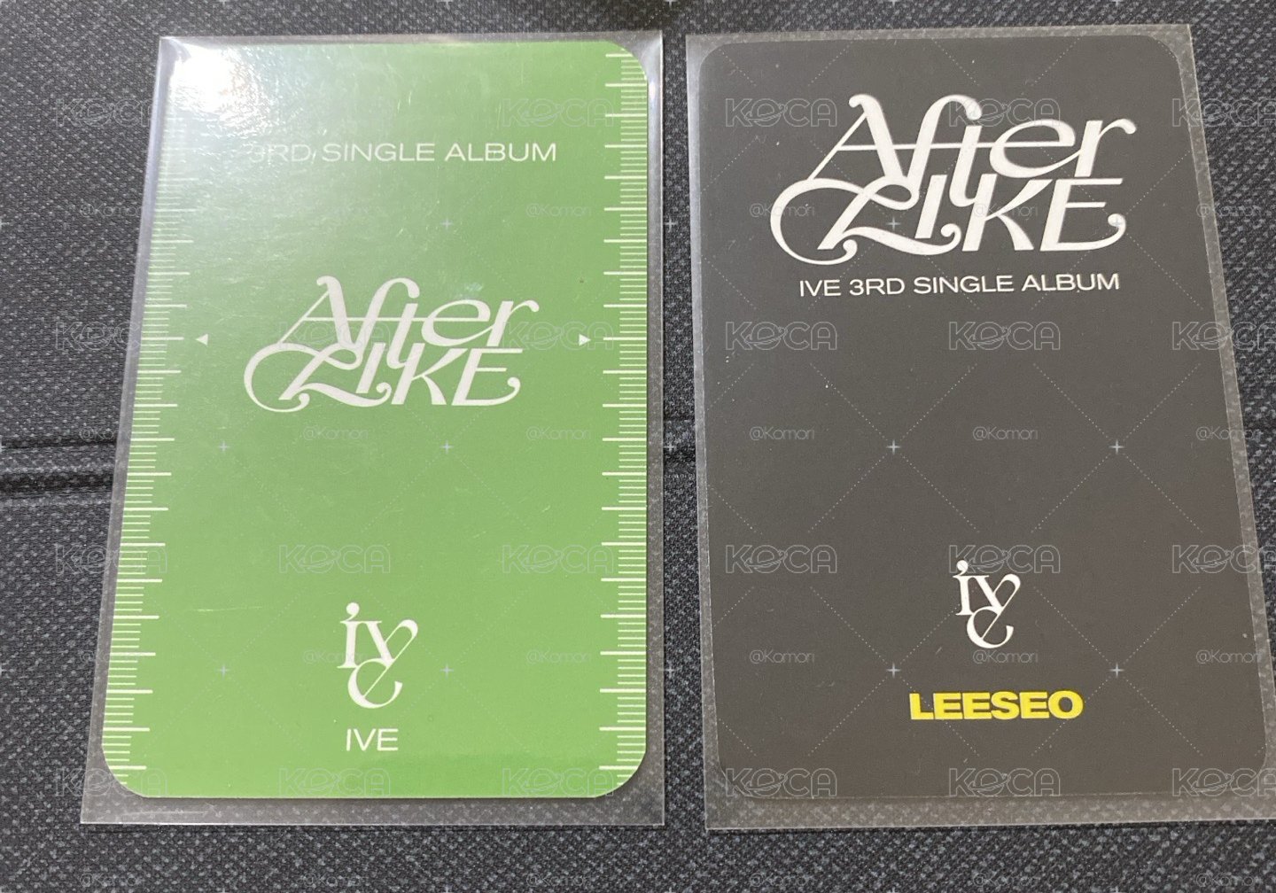 After LIKE mokket 簽售卡 