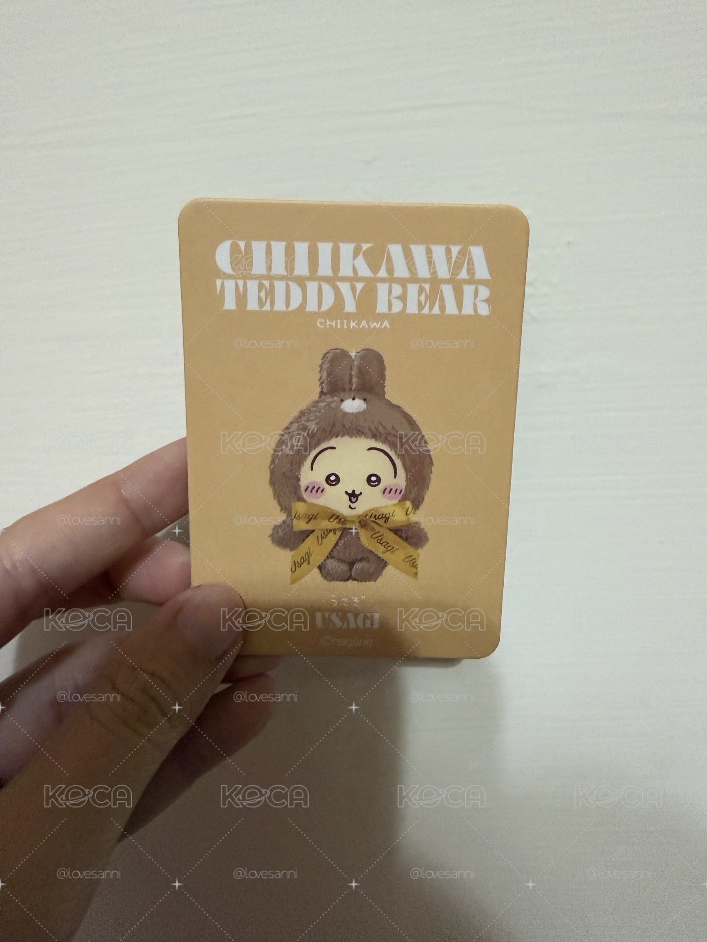 官網 搪膠 吊娃 Kiramekko Teddy Bear