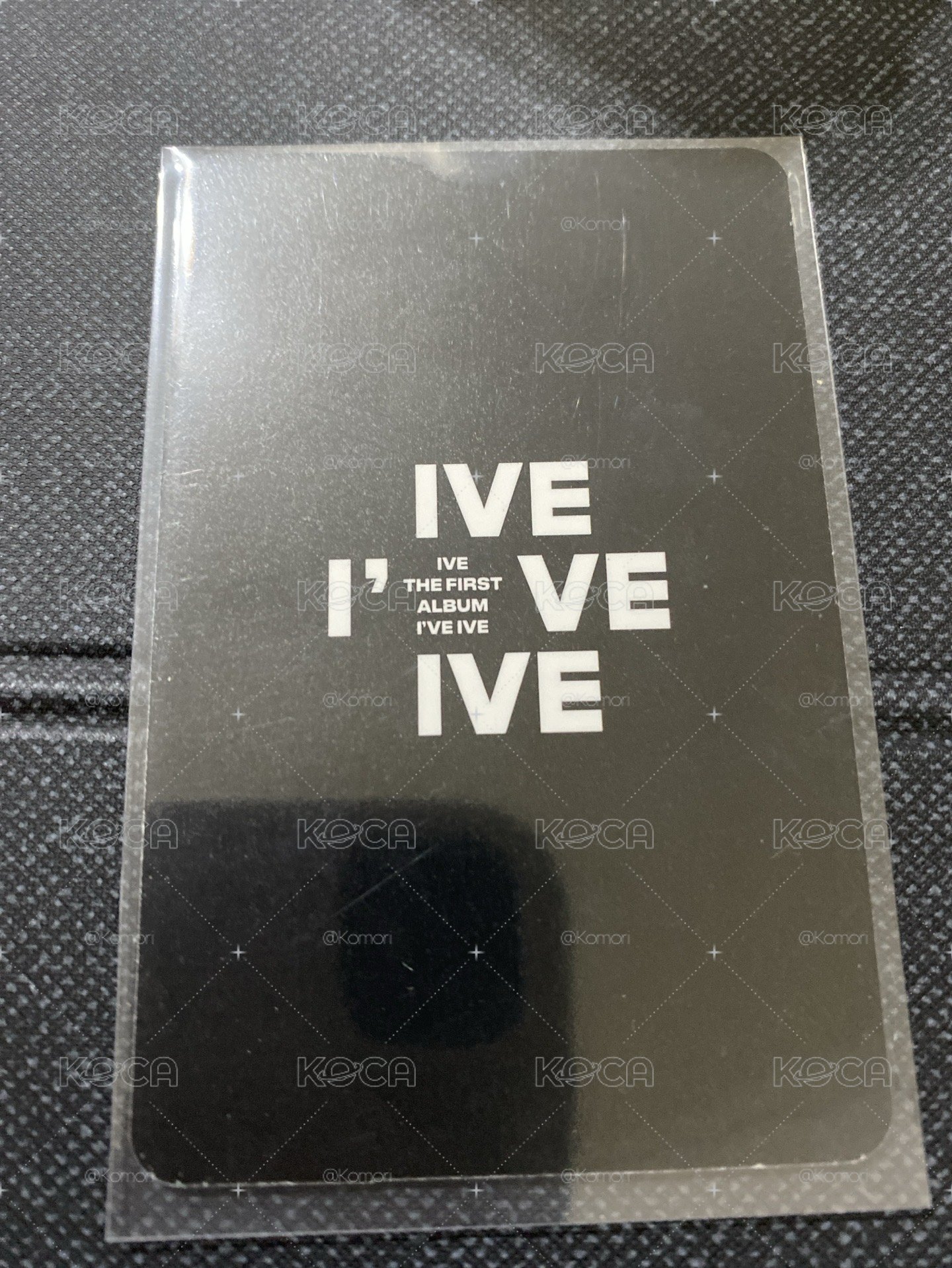 I've IVE 專輯卡 I’VE IVE JC版專卡瑞