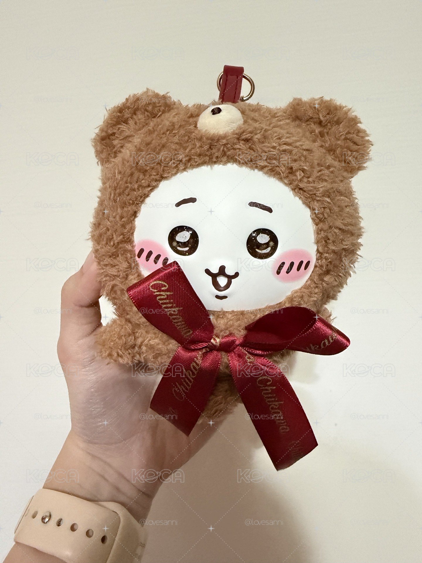 官網 搪膠 吊娃 Kiramekko Teddy Bear