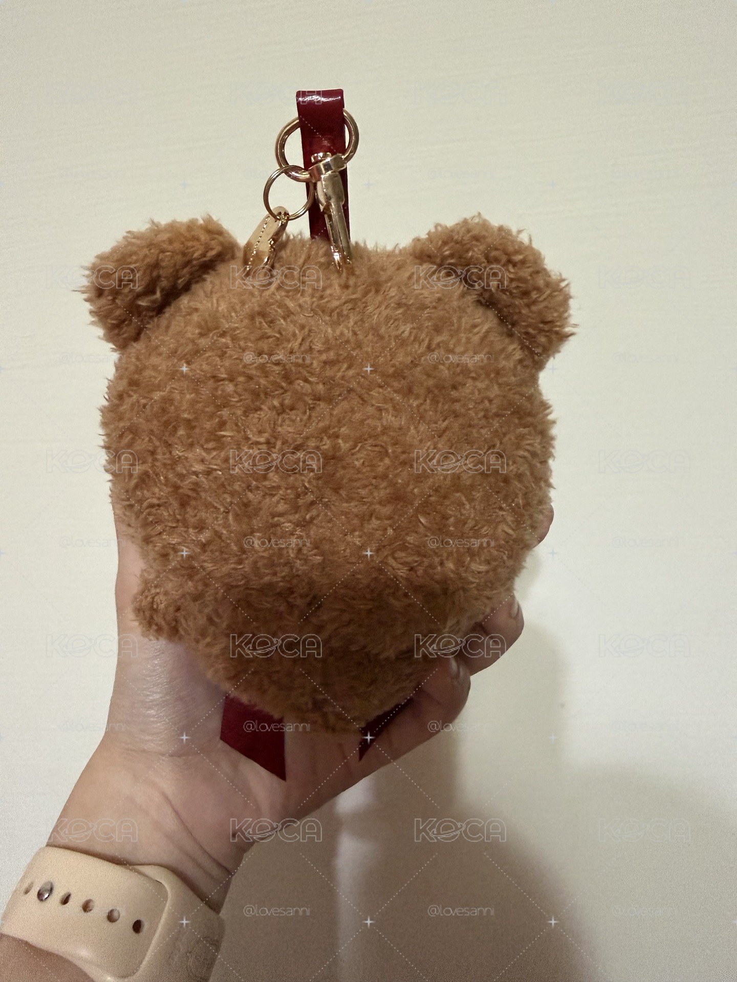 官網 搪膠 吊娃 Kiramekko Teddy Bear