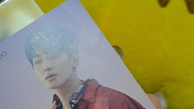 SEVENTEEN 落花HMV特典 藍髮圓佑