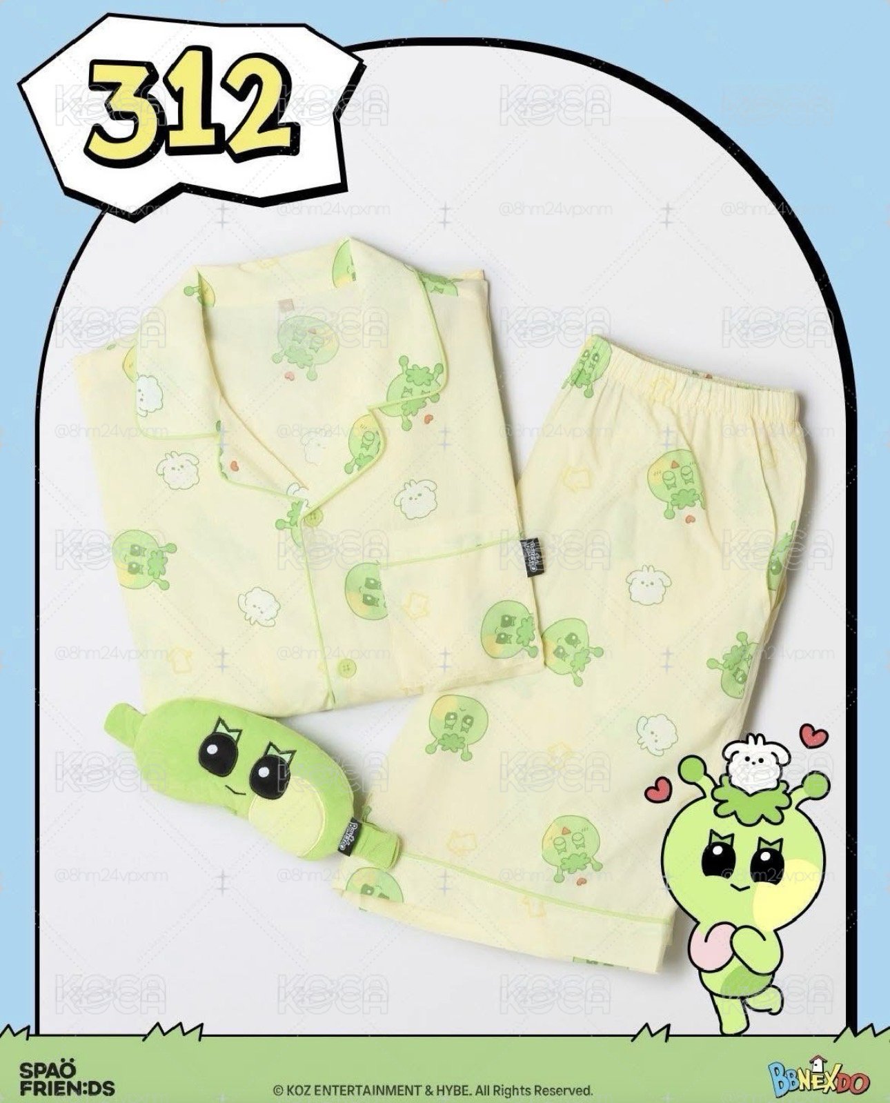 SPAO 聯名睡衣 312 