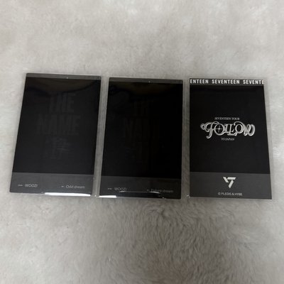 THE NAME 雜誌卡 FOLLOW 隨機卡 日巡拍立得