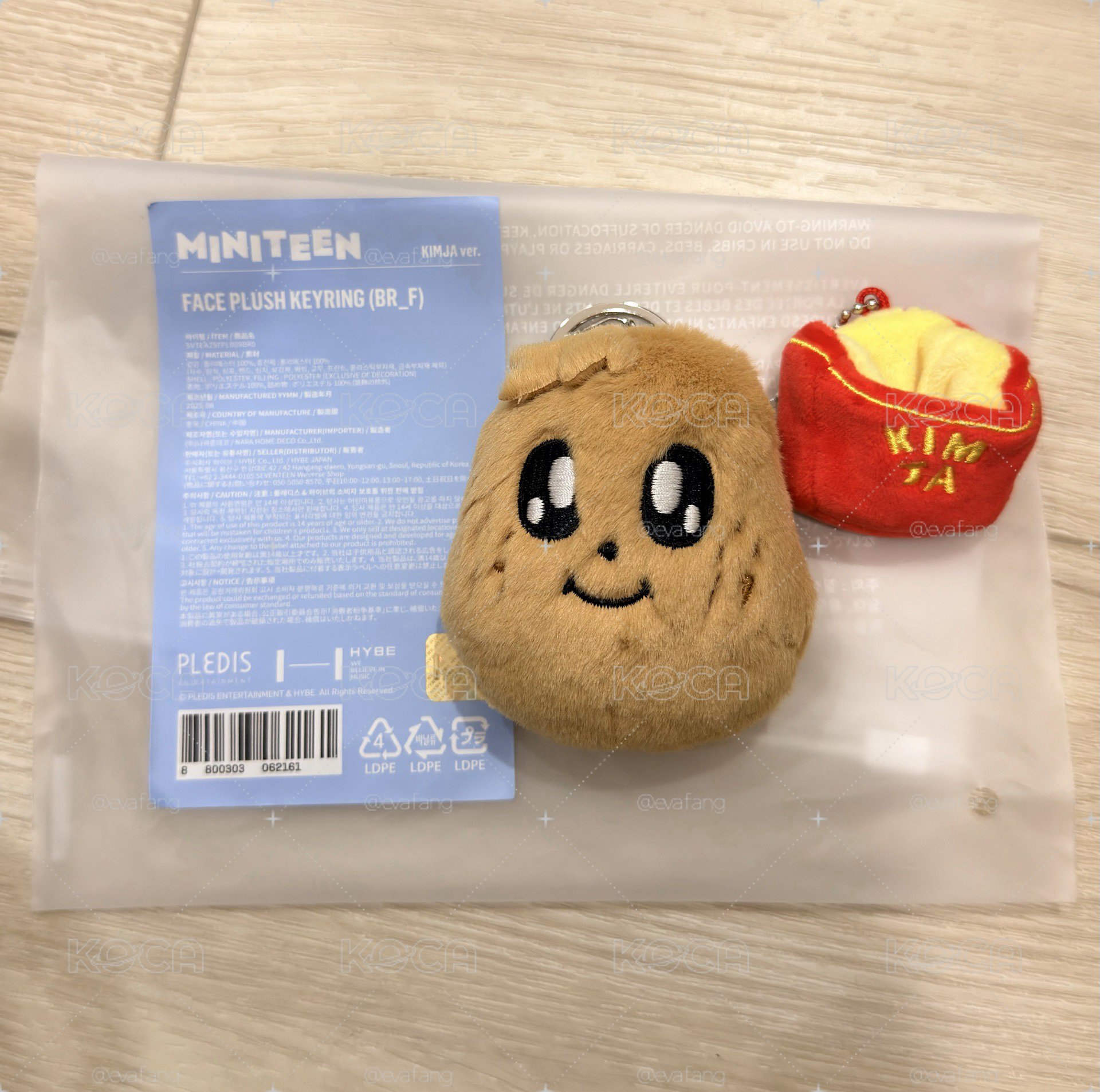 大頭吊飾奎 全新僅拆檢 回血售綁粉扇燦