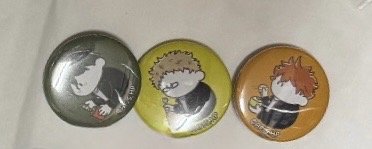 排球少年 PLAZA徽章 山口/月島/日向/研磨