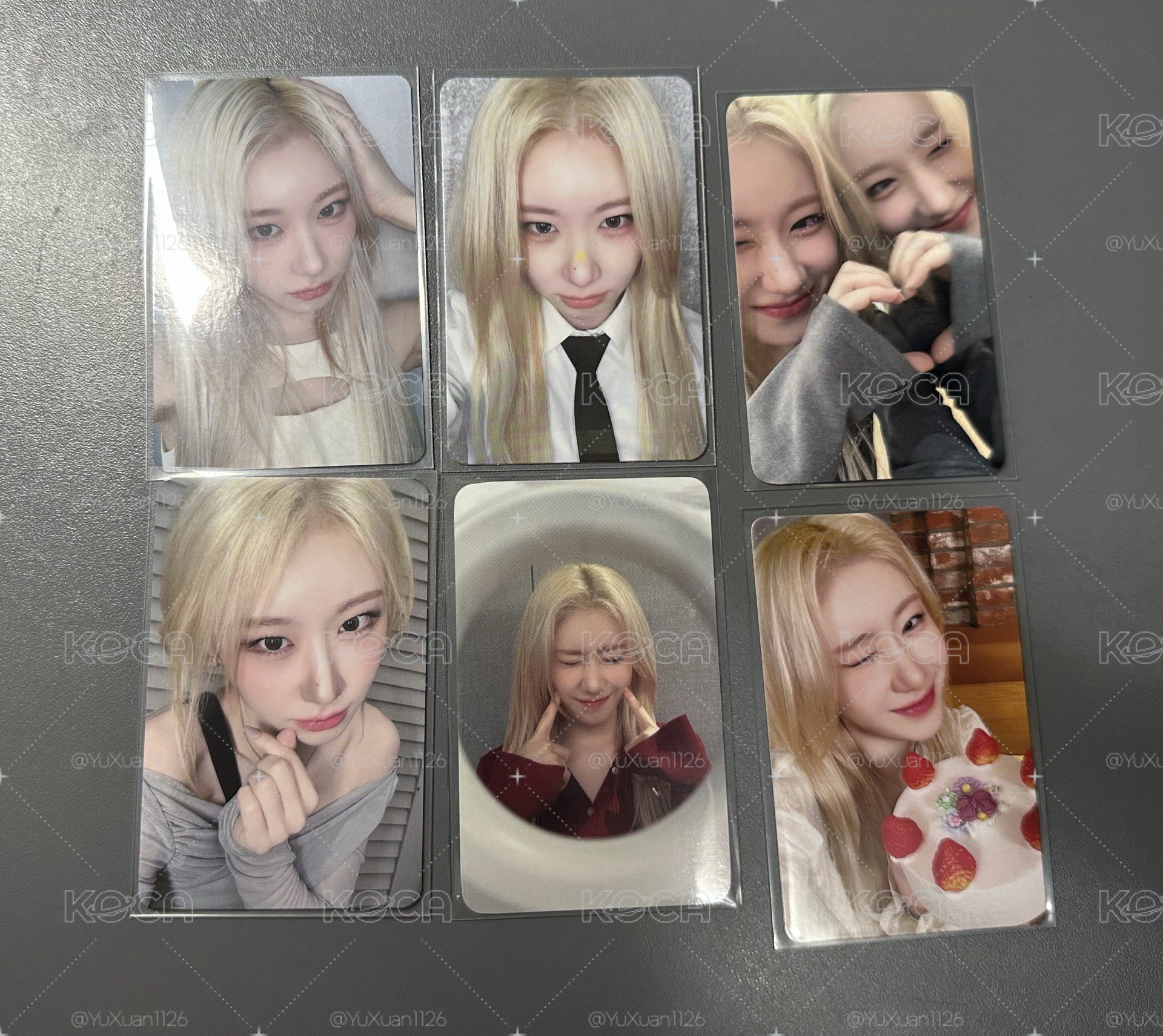 李彩領 GOLD時期 金髮領set