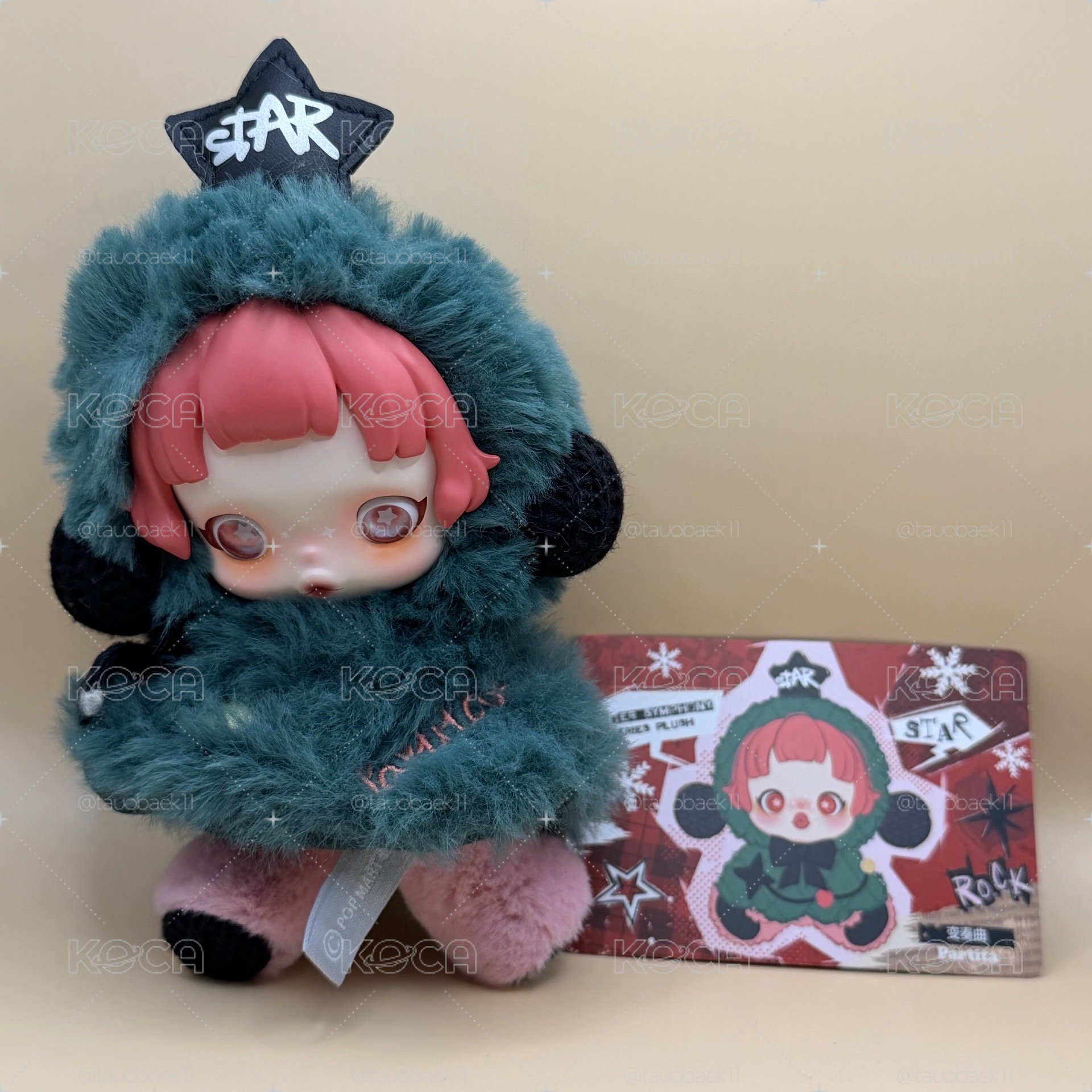 SKULLPANDA DIMOO LABUBU 星星人 已拆袋款