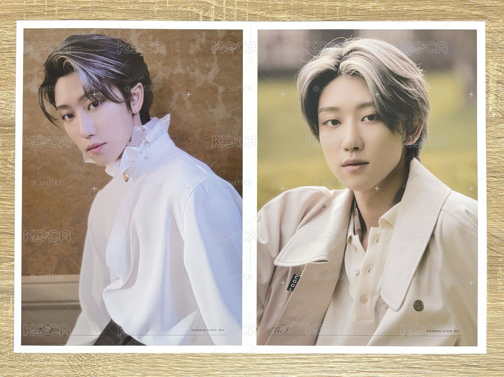 SEVENTEEN SOCIAL CLUB 明信片 檔案卡