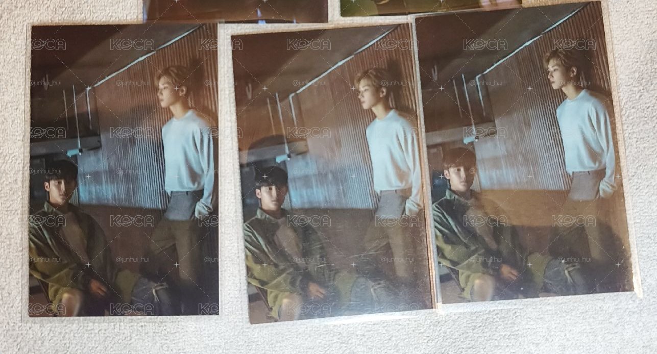 seventeen 💚珉佑💜苦甜雙人卡 編號34