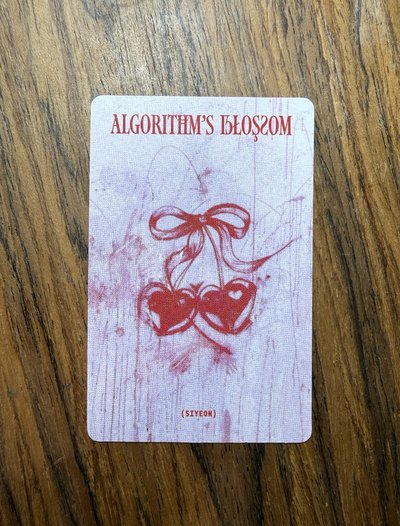 ✴️ 迷二 專輯卡 blossom 紅髮 Siyeon