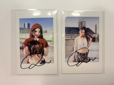 TWICE 娜璉 一直娛 拍立得 特典 小卡 小紅帽 