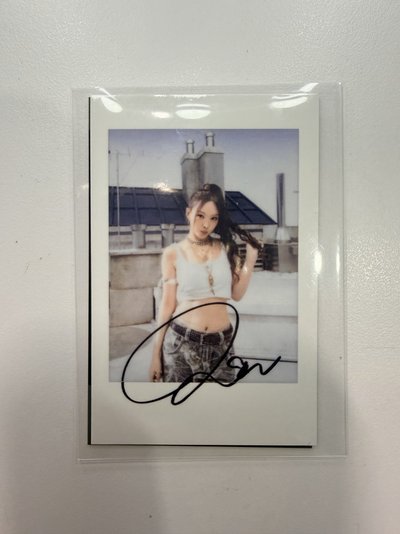 TWICE 娜璉 一直娛 拍立得 特典 小卡 小紅帽 