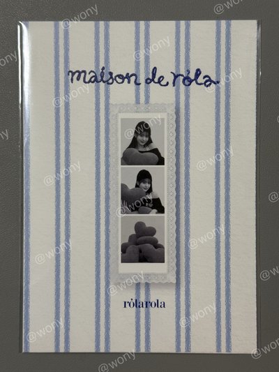 IVE 員瑛 rolarola8.0 代言卡